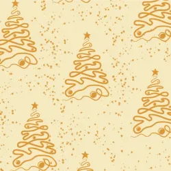 Squiggle Christmas Tree Transfer Sheets