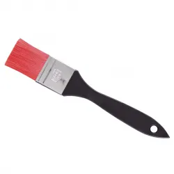 Pastry Brush; Red Nylon Bristle