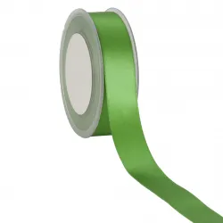 Double Faced Satin Ribbon; Green