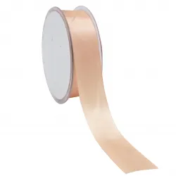 Double Faced Satin Ribbon; Salmon Pink