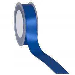 Double Faced Satin Ribbon; Royal Blue