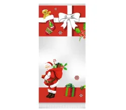Flat Xmas Gift Bag for Confectionery
