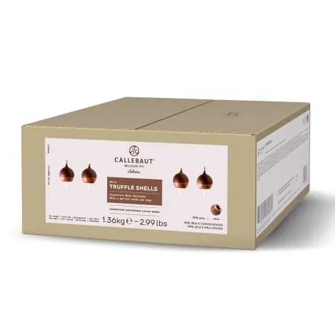 Callebaut Milk Chocolate Truffle Shells | Keylink Limited